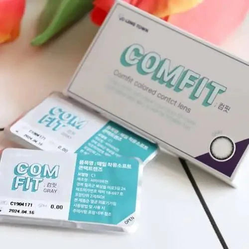 LensTown Comfit Gray — contact lens packaging