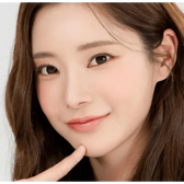 LensRang Iwwiny Choco — model portrait showing the contact lens look