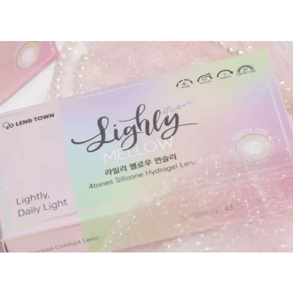 LENSTOWN Lighly Mellow Pink 13.3mm (2p)