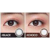 Olens It's Choco — contact lens appearance comparison