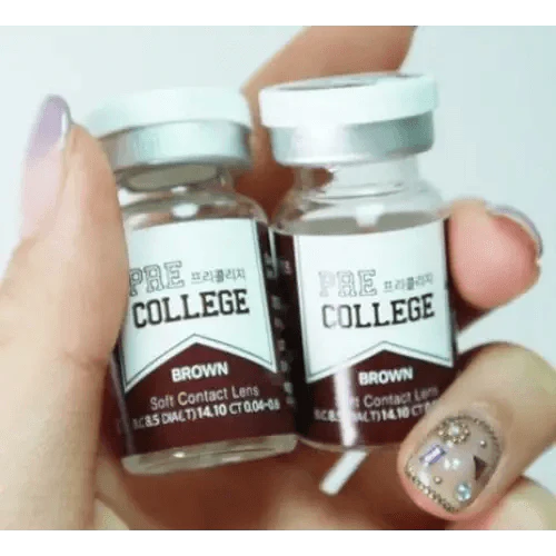 LensTown Precollege Brown — contact lens packaging