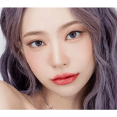 LensRang Real Ocean Gray — model portrait showing the contact lens look