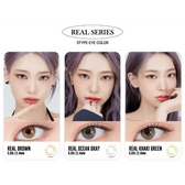 LensRang Real Ocean Gray — contact lens appearance comparison