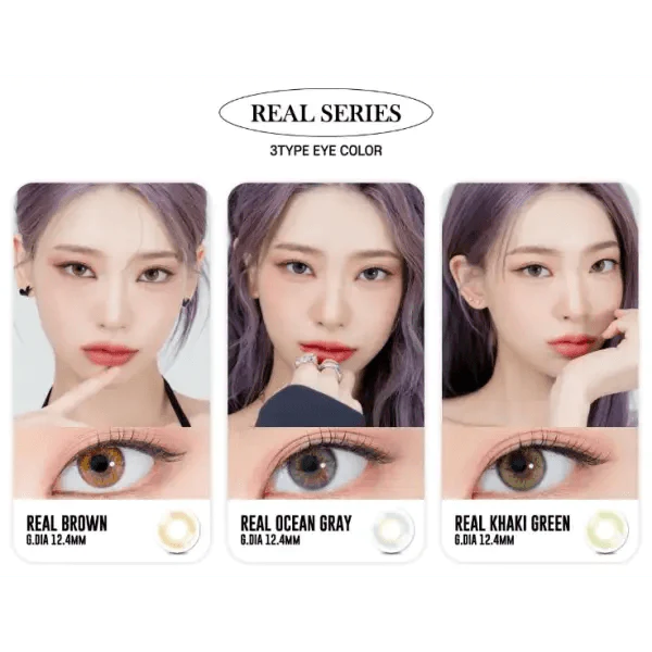 LensRang Real Ocean Gray — contact lens appearance comparison