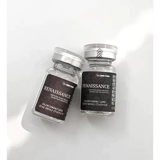 LensTown Renaissance Brown — contact lens packaging