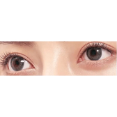 LensTown Renaissance Gray — both eyes wearing the contact lenses