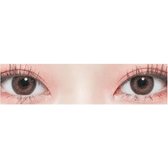 LensTown Renaissance Gray — both eyes wearing the contact lenses