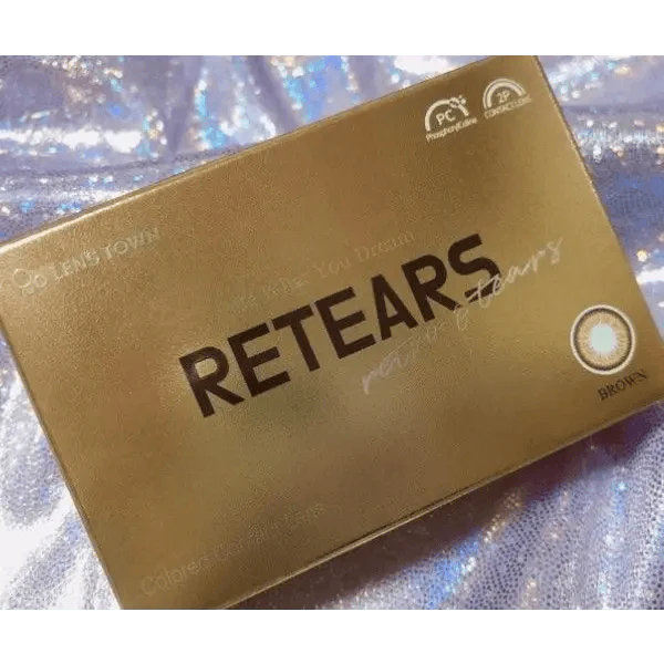 LensTown Retears Brown — contact lens packaging