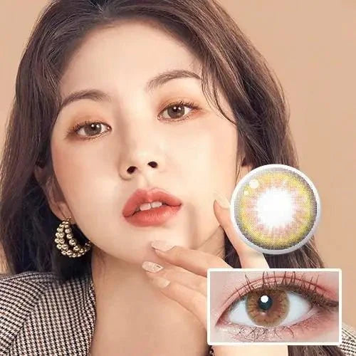 LensTown Retears Brown colored contact lens, 13.4mm graphic diameter, 3-6 Months wear