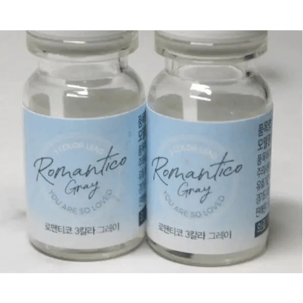 Olens Romantico 3 Color Gray — contact lens packaging
