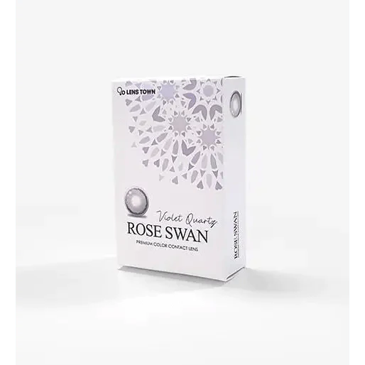 LENSTOWN Rose Swan Violet Quartz 13.2mm