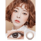 LensVery Rosee Classic Gray — model portrait showing the contact lens look
