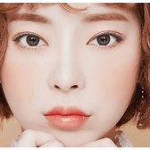 LensVery Rosee Classic Gray — model portrait showing the contact lens look