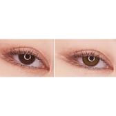 i-DOL Roze Airy Olive Green colored contact lens, 13.2mm graphic diameter, Monthly wear