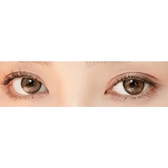 i-DOL Roze Airy Olive Green colored contact lens, 13.2mm graphic diameter, Monthly wear