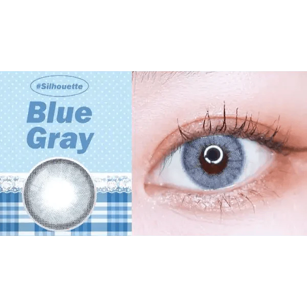 LENSVERY Silhouette Blue Gray 13.3mm