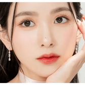 LensRang Snug Choco — model portrait showing the contact lens look