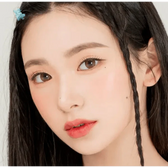 LensRang Spell Brown — model portrait showing the contact lens look
