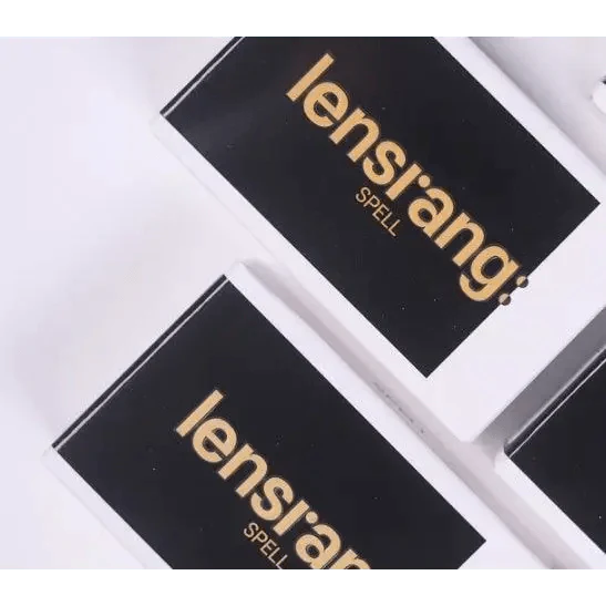 LensRang Spell Brown — contact lens packaging