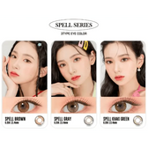 LensRang Spell Gray — contact lens appearance comparison