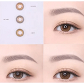 LensRang Spell Gray — contact lens appearance comparison