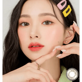 LensRang Spell Gray — model portrait showing the contact lens look