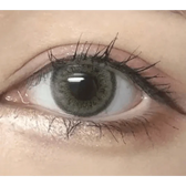 LensRang Spell Gray — single-eye close-up showing the contact lens appearance