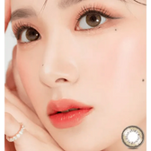 LensRang Spell Khaki Green — model portrait showing the contact lens look