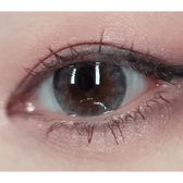 LensRang Stunning Gray — single-eye close-up showing the contact lens appearance