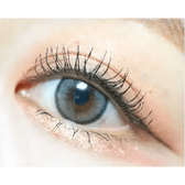 Olens ViVi Ring Gray Toric colored contact lens, 13.0mm graphic diameter, Monthly wear