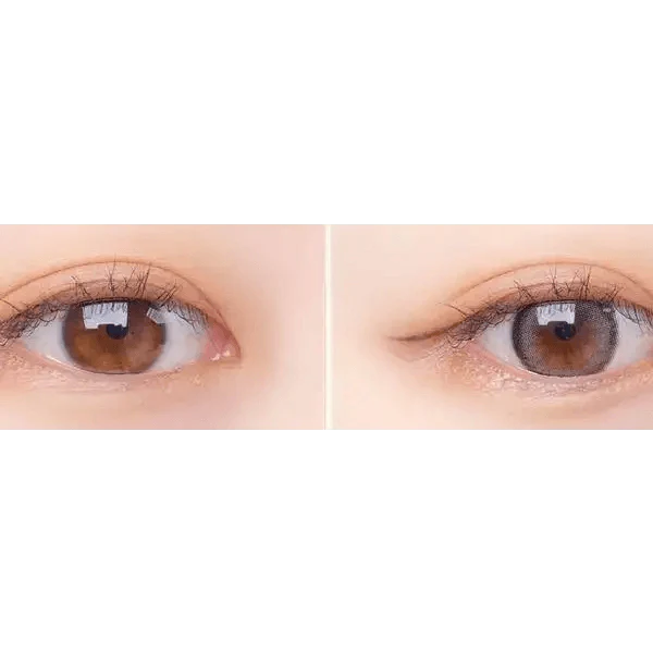 Olens ViVi Ring Gray Toric colored contact lens, 13.0mm graphic diameter, Monthly wear