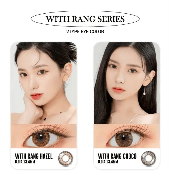 LensRang With Rang Choco — contact lens appearance comparison