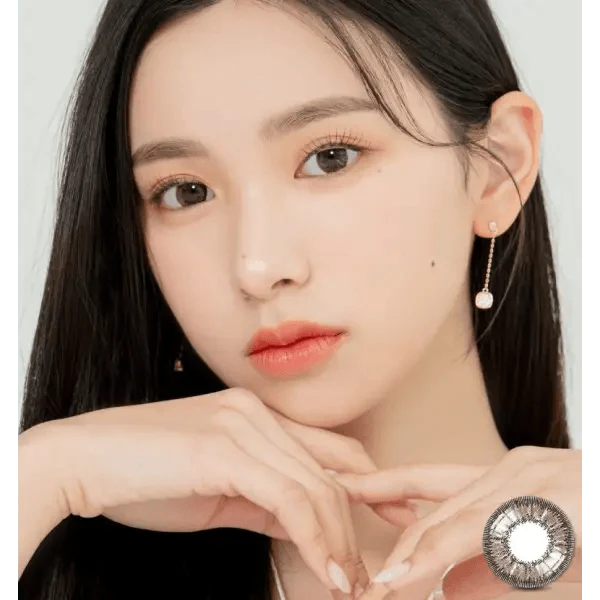 LensRang With Rang Choco — model portrait showing the contact lens look