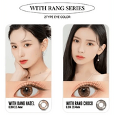 LensRang With Rang Hazel  Brown — contact lens appearance comparison