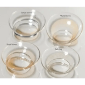 i-DOL Yurial Royal Brown — contact lenses displayed in storage cases