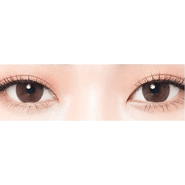 LensTown Back to Basic Street Ash Brown colored contact lens, 14.0mm graphic diameter, 3-6 Months wear