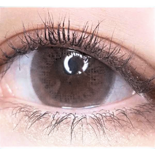 LensTown Back to Basic Street Ash Brown colored contact lens, 14.0mm graphic diameter, 3-6 Months wear