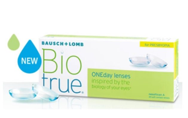 Bausch + Lomb Biotrue Multifocal (30p) colored contact lens, 14.2mm graphic diameter, Daily wear
