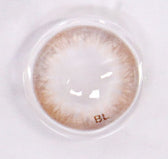 Bausch + Lomb Lacelle Mellow Brown (6p) colored contact lens, 12.7mm graphic diameter, Monthly wear