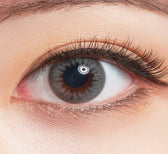 Bausch + Lomb Lacelle Mystic Gray (6p) colored contact lens, 12.7mm graphic diameter, Monthly wear