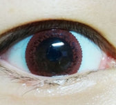 Bausch & Lomb Naturalle Chic Brown (90p) colored contact lens, 12.8mm graphic diameter, Daily wear