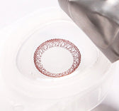 Bausch & Lomb Naturalle Chic Brown (90p) colored contact lens, 12.8mm graphic diameter, Daily wear