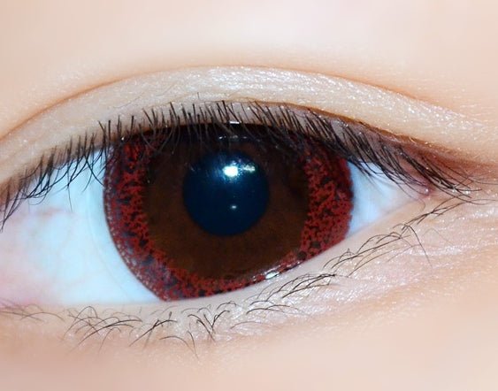 Bausch & Lomb Naturalle Chic Brown (90p) colored contact lens, 12.8mm graphic diameter, Daily wear