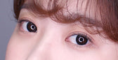 Bausch + Lomb Natural Pure Black (90p) colored contact lens, 12.6mm graphic diameter, Daily wear