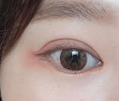 Bausch + Lomb Lacelle Bambi Brown (30p) colored contact lens, 12.7mm graphic diameter, Daily wear