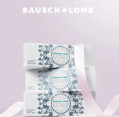 Bausch + Lomb Lacelle Crystal Brown (30p) colored contact lens, 12.7mm graphic diameter, Daily wear