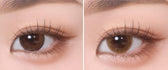 Bausch + Lomb Lacelle Freedom Honey Choco (30p) colored contact lens, 12.9mm graphic diameter, Daily wear
