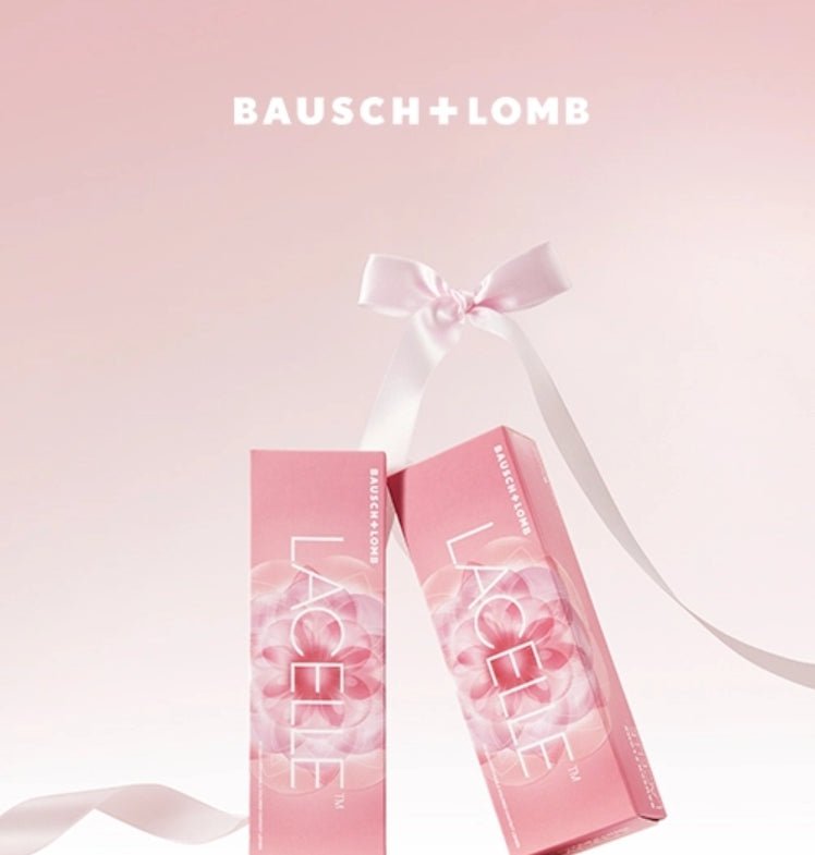 Bausch & Lomb Lacelle Luminous Gray (30p) colored contact lens, 12.7mm graphic diameter, Daily wear