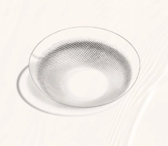 Bausch & Lomb Lacelle Luminous Gray (30p) colored contact lens, 12.7mm graphic diameter, Daily wear