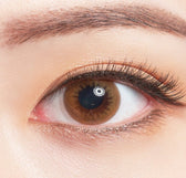 Bausch + Lomb Lacelle Mellow Brown (30p) colored contact lens, 12.9mm graphic diameter, Daily wear